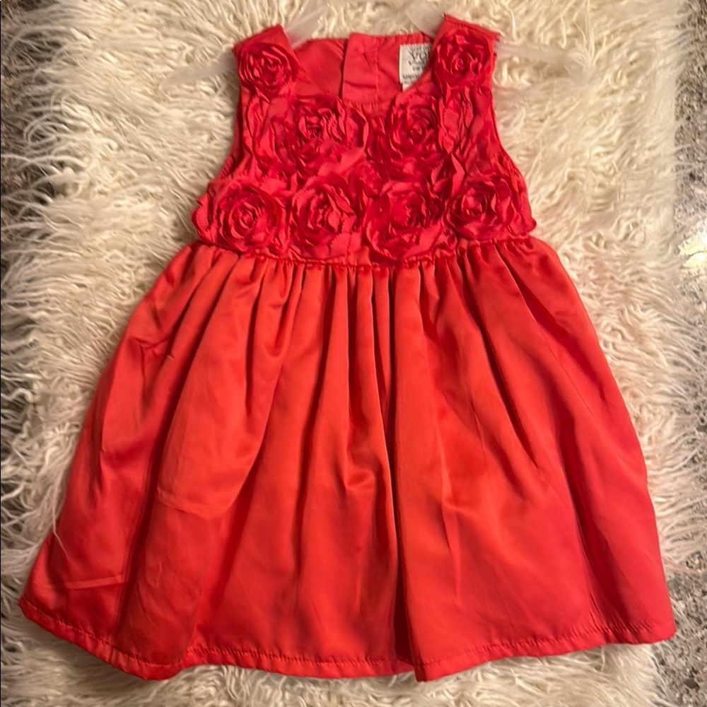Carter’s Red Satin Dress Adorable!